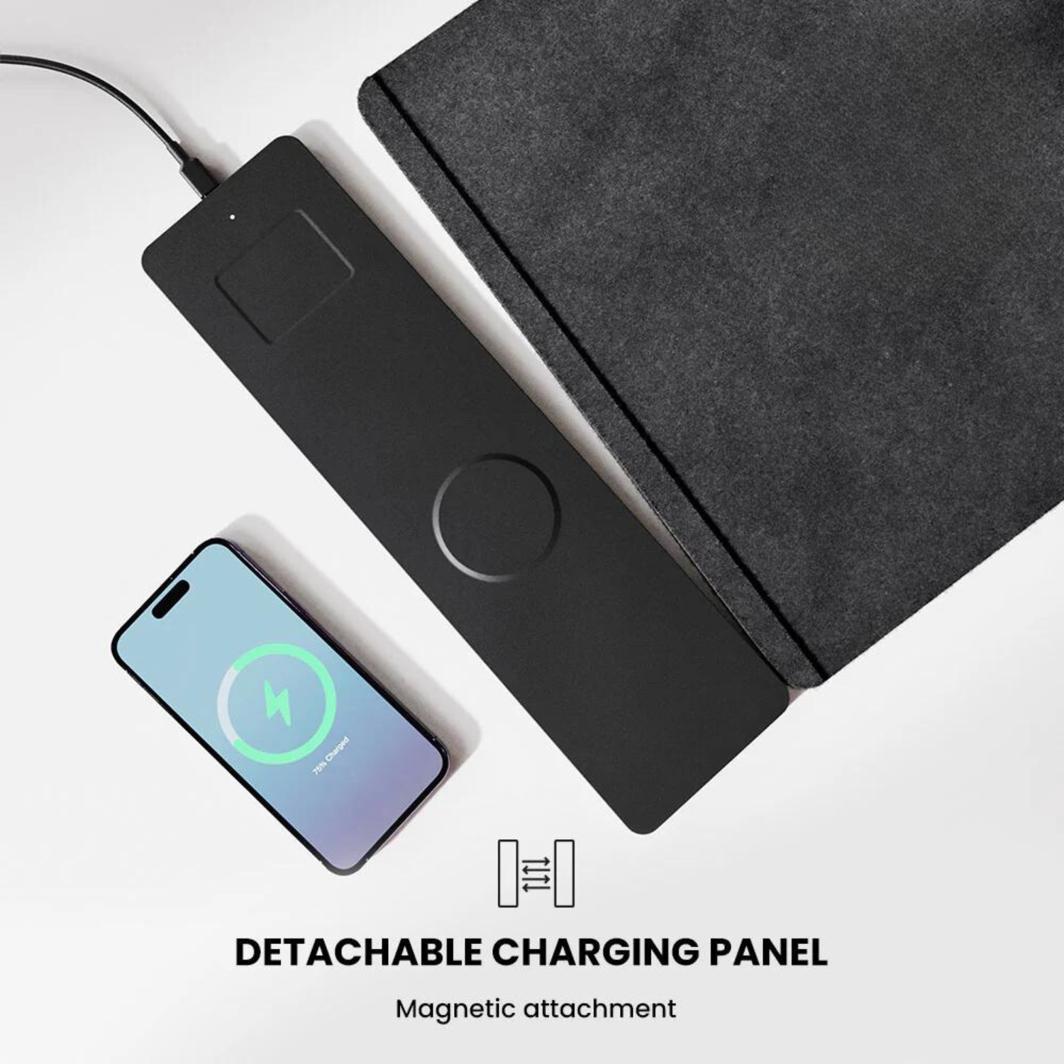 ERGO Fast Wirless Charging Desk Pad